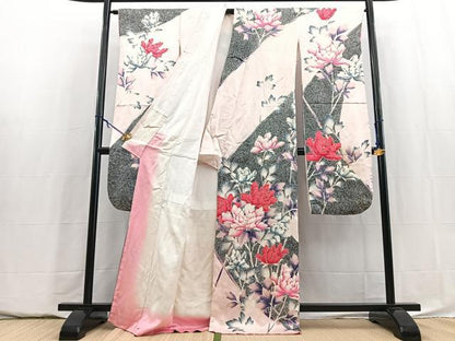 平和屋着物■豪華振袖　牡丹　正絹　逸品　BAAY5830yc