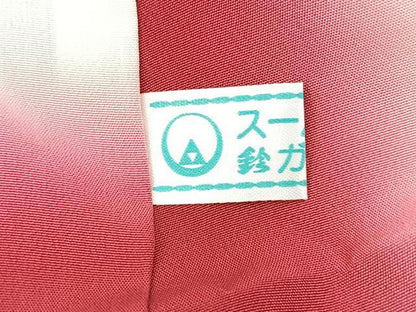 平和屋着物■上質な小紋　飛鳥葡萄蔦の葉文　鈴乃屋扱い　正絹　逸品　未使用　BAAY5842yc