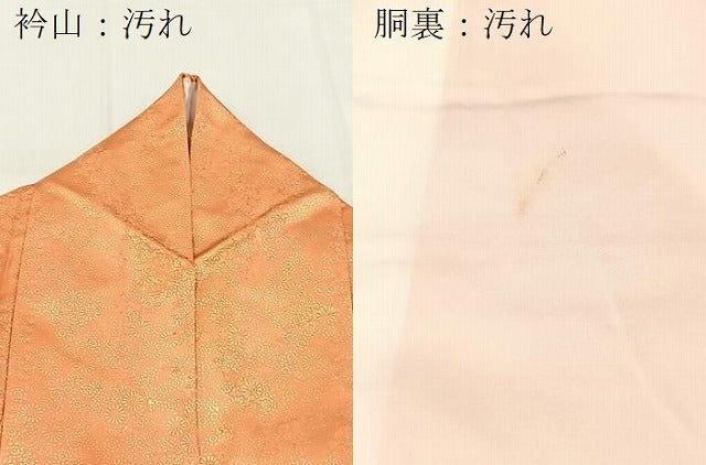 平和屋着物■豪華振袖　総刺繍　駒刺繍　菊梅文　金彩　正絹　逸品　BAAY5860yc