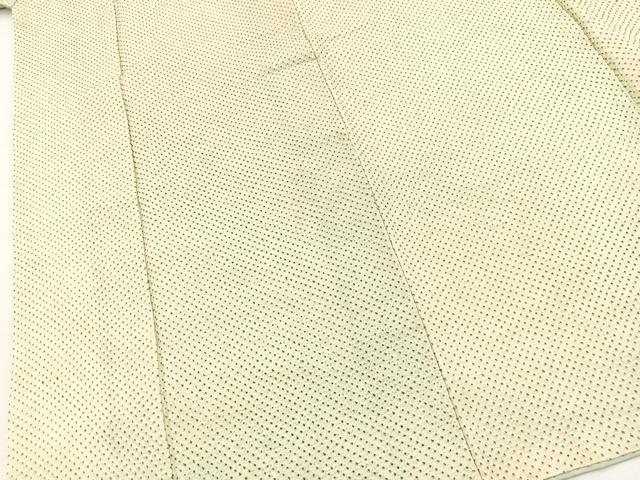 平和屋着物■大変加工の良い総絞り小紋　正絹　逸品　BAAY5862yc