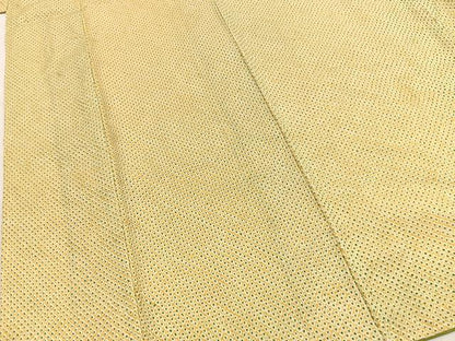 平和屋着物■大変加工の良い総絞り小紋　正絹　逸品　未使用　BAAY5870yc