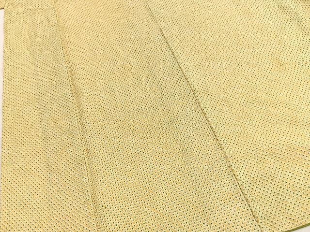 平和屋着物■大変加工の良い総絞り小紋　正絹　逸品　未使用　BAAY5870yc