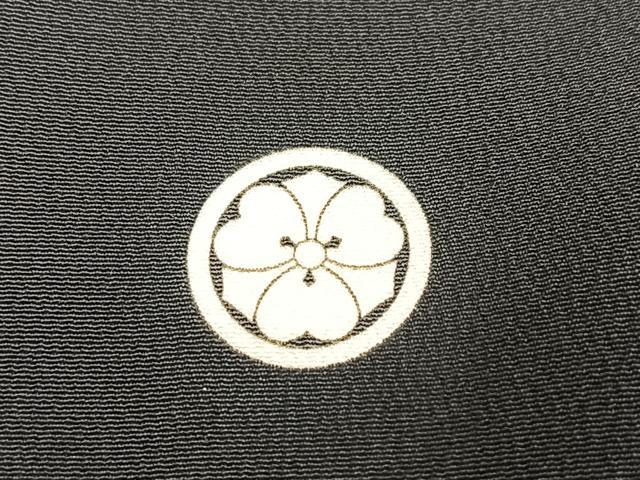 平和屋着物■豪華黒留袖　飛鶴風景文　金彩　正絹　逸品　BAAY5886yc