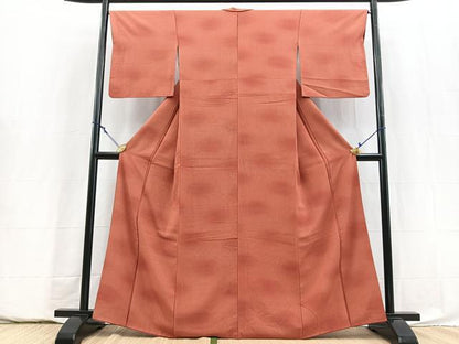 平和屋着物■江戸小紋　鮫小紋柄　正絹　逸品　BAAY5893yc