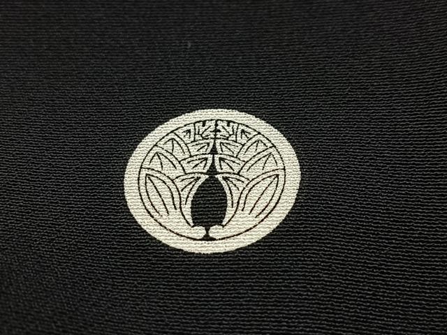 平和屋着物■豪華黒留袖　作家物　牡丹孔雀図　金銀彩　正絹　逸品　BAAY5901yc
