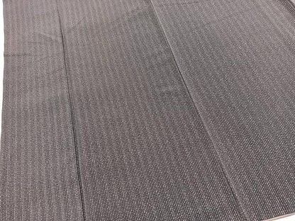 平和屋着物■上質な小紋　雨縞　正絹　逸品　BAAY5908yc