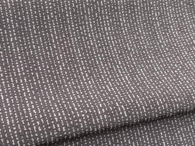 平和屋着物■上質な小紋　雨縞　正絹　逸品　BAAY5908yc
