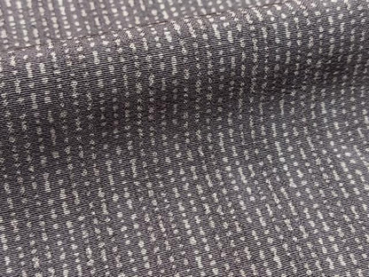 平和屋着物■上質な小紋　雨縞　正絹　逸品　BAAY5908yc