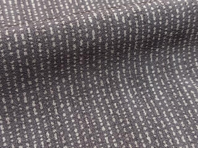 平和屋着物■上質な小紋　雨縞　正絹　逸品　BAAY5908yc