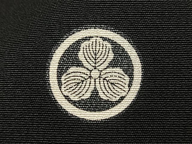 平和屋着物●豪華黒留袖　友禅　作家物　立波花文　正絹　逸品　BAAY5921yc