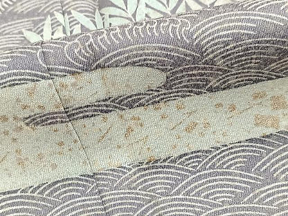 平和屋着物■訪問着　浜松文　暈し染め　金彩　正絹　逸品　BAAY5941yc