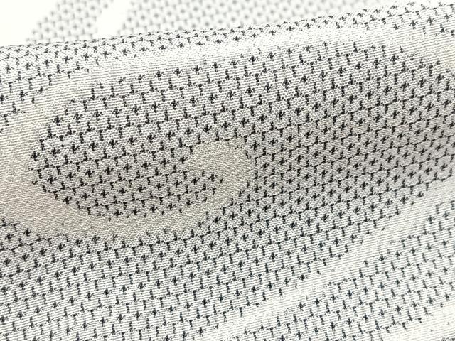 平和屋着物■上質な紬　120亀甲　流水文　正絹　逸品　BAAY5942yc
