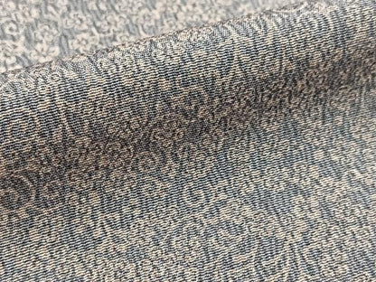 平和屋着物■上質な小紋　花唐草文　正絹　逸品　BAAY5949yc