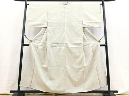 平和屋着物■本場大島紬　白大島　100亀甲　総詰め　正絹　逸品　BAAY5957yc