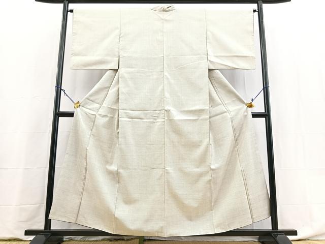 平和屋着物■本場大島紬　白大島　100亀甲　総詰め　正絹　逸品　BAAY5957yc
