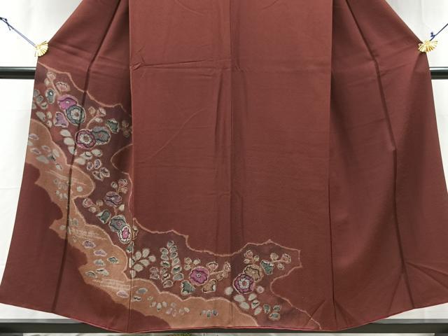 平和屋着物■訪問着　辻が花　正絹　逸品　BAAY5975yc