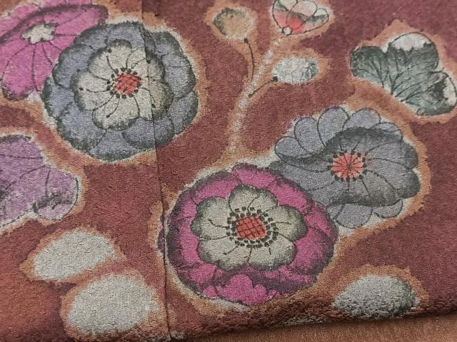 平和屋着物■訪問着　辻が花　正絹　逸品　BAAY5975yc