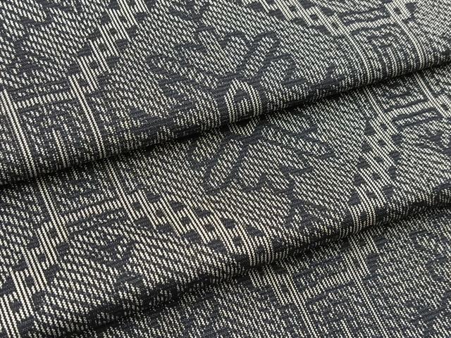 平和屋着物■上質な紬　蜀江花文　正絹　逸品　BAAY5980yc