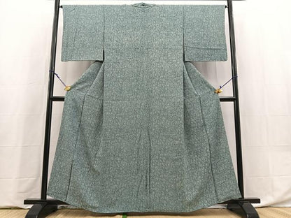 平和屋着物●江戸小紋　鳥獣戯画　正絹　逸品　BAAY5988yc