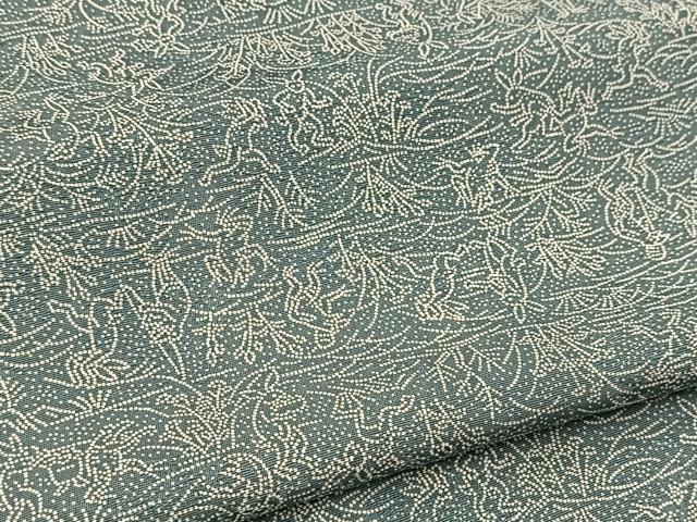 平和屋着物●江戸小紋　鳥獣戯画　正絹　逸品　BAAY5988yc