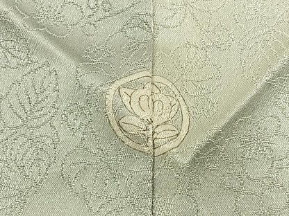 平和屋着物■訪問着　駒刺繍　菊　暈し染め　金彩　正絹　逸品　BAAY6004hj