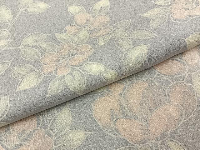 平和屋着物■訪問着　枝椿　正絹　逸品　BAAY6019hj