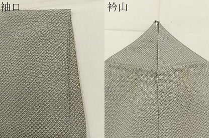 平和屋着物●訪問着　鹿の子文様　暈し染め　三越扱い　正絹　逸品　BAAY6025hj