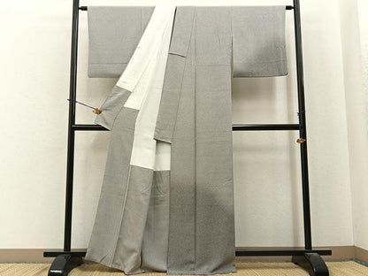 平和屋着物●訪問着　鹿の子文様　暈し染め　三越扱い　正絹　逸品　BAAY6025hj