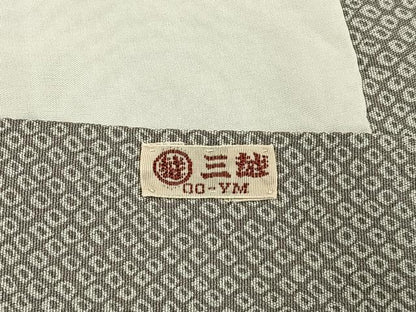 平和屋着物●訪問着　鹿の子文様　暈し染め　三越扱い　正絹　逸品　BAAY6025hj