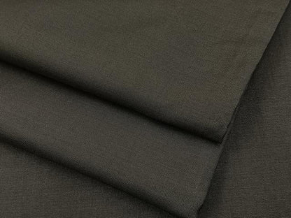平和屋着物●本場縞大島紬　色無地　赤墨色　正絹　逸品　BAAY6032hj