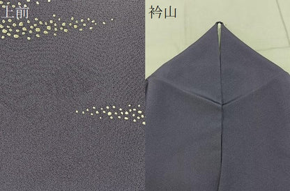 平和屋着物●訪問着　作家物　刺繍　十二単衣　暈し染め　金彩　正絹　逸品　BAAY6047hj