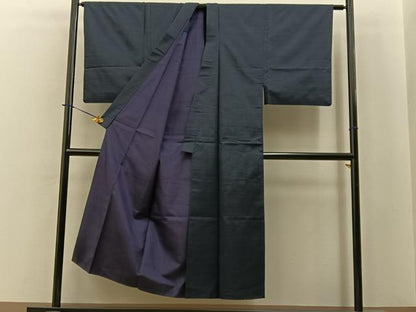 平和屋着物■男性　本場大島紬　100亀甲　総詰め　正絹　逸品　BAAY6071hj