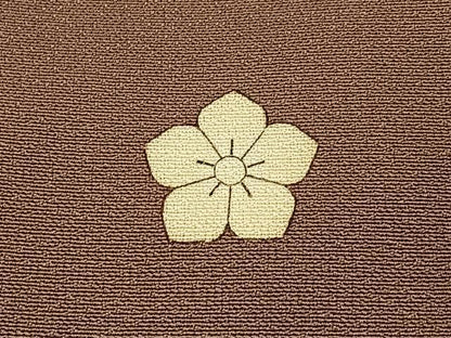 平和屋着物●豪華色留袖　寿光織　群鶴浜松文　正絹　逸品　BAAY6072hj