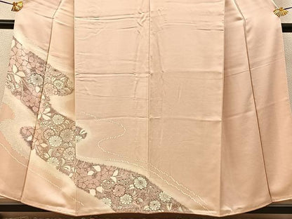 平和屋着物■訪問着　辻が花　正絹　逸品　BAAY6080hj