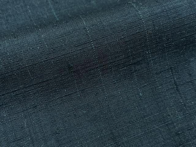 平和屋着物■上質な紬　色無地　褐返色　正絹　逸品　BAAY6098hj