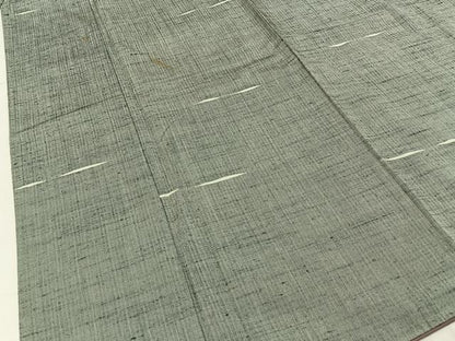 平和屋着物■上質な紬　胴抜き仕立て　霞文　正絹　逸品　BAAY6100hj