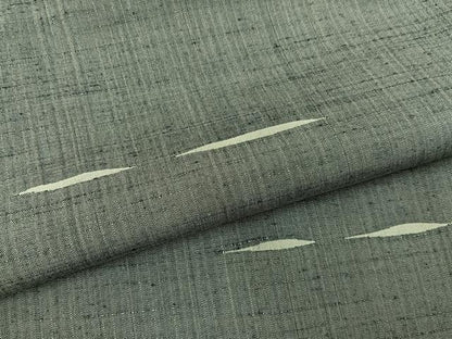 平和屋着物■上質な紬　胴抜き仕立て　霞文　正絹　逸品　BAAY6100hj