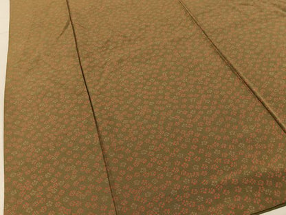 平和屋着物■上質な小紋　梅　正絹　逸品　BAAY6105hj