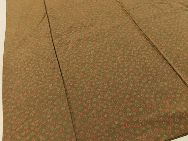 平和屋着物■上質な小紋　梅　正絹　逸品　BAAY6105hj