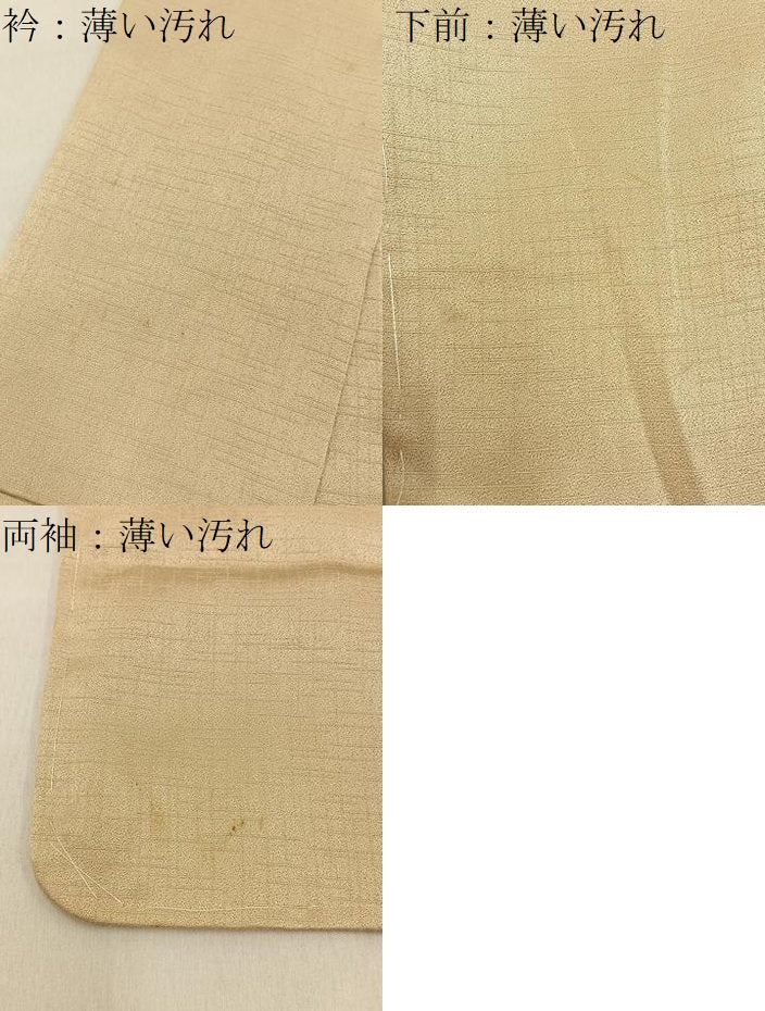 平和屋着物■訪問着　御所車花文　暈し染め　金彩　正絹　逸品　BAAY6114hj