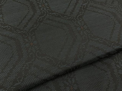 平和屋着物■本場大島紬　亀甲花文　正絹　逸品　BAAY6159hj