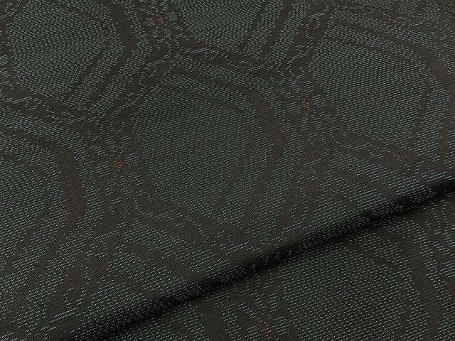 平和屋着物■本場大島紬　亀甲花文　正絹　逸品　BAAY6159hj