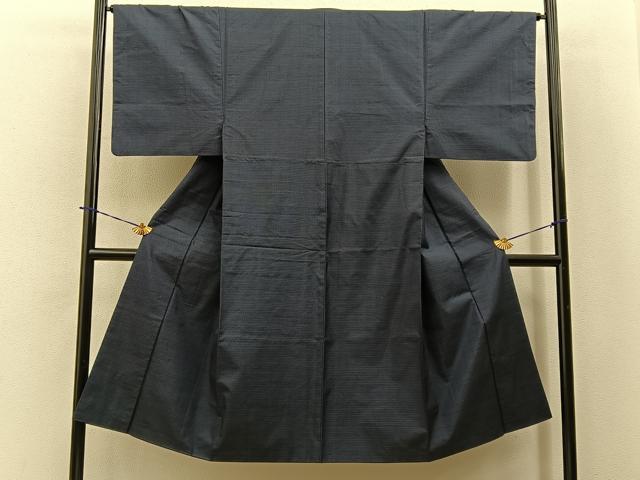 平和屋着物■男性　本場大島紬　亀甲柄　正絹　逸品　BAAY6162hj