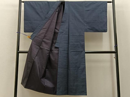 平和屋着物■男性　本場大島紬　亀甲柄　正絹　逸品　BAAY6162hj
