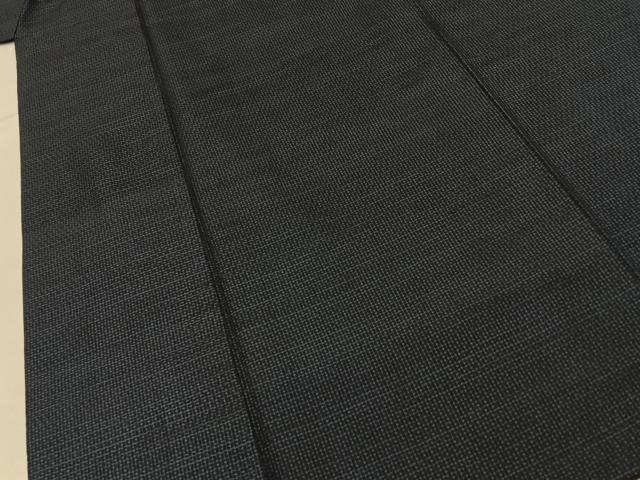 平和屋着物■男性　本場大島紬　亀甲柄　正絹　逸品　BAAY6162hj
