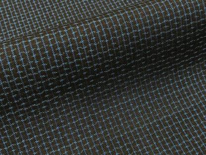平和屋着物■男性　本場大島紬　亀甲柄　正絹　逸品　BAAY6162hj