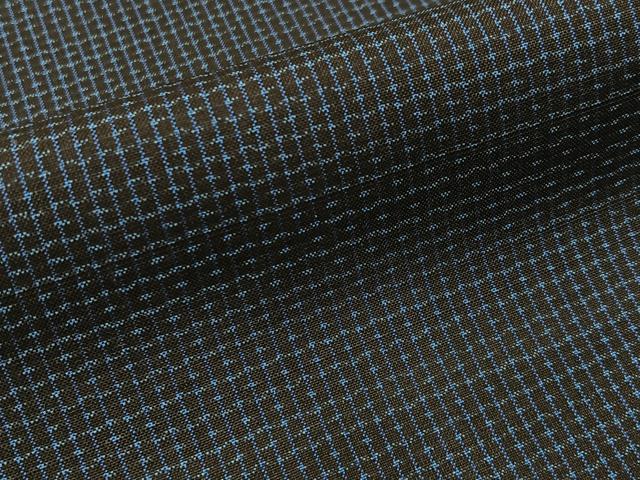 平和屋着物■男性　本場大島紬　亀甲柄　正絹　逸品　BAAY6162hj