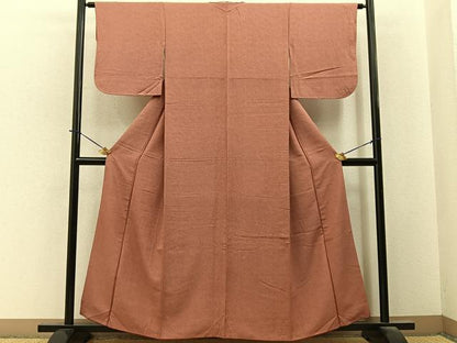 平和屋着物■江戸小紋　鮫小紋柄　三越扱い　正絹　逸品　BAAY6193hj