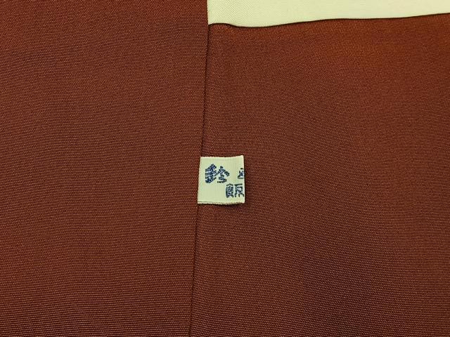 平和屋着物■上質な小紋　吹き寄せ文　金彩　鈴乃屋扱い　正絹　逸品　BAAY6209hj