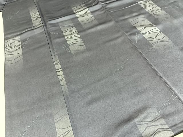 平和屋着物■上質な小紋　こぼれ松葉　正絹　逸品　BAAY6212hj